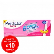 Predictor 10 Τεμάχια Predictor Early Test 6 Ημέρες Νωρίτερα