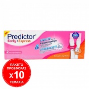 Predictor 10 Τεμάχια Predictor Early & Express Test Εγκυμοσύνης 2τμχ