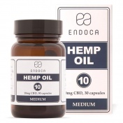 Endoca Κάψουλες Hemp Oil 300mg CBD 30caps των 10mg