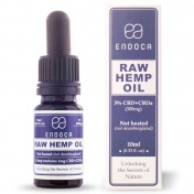 Endoca RAW Hemp Oil Drops 300mg CBD + CBDa (3%) 10ml