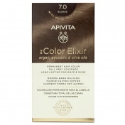 Apivita My Color Elixir Μόνιμη βαφή Μαλλιών N7,0 Φυσικό ξανθό