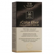 Apivita My Color Elixir Μόνιμη βαφή Μαλλιών N5,18 Καστανό ανοιχτό