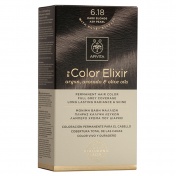 Apivita My Color Elixir Μόνιμη βαφή Μαλλιών N6,18 Ξανθό σκούρο σαντρε