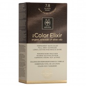 Apivita My Color Elixir Μόνιμη βαφή Μαλλιών N7,8 Ξανθό περλέ