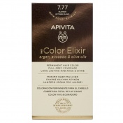 Apivita My Color Elixir Μόνιμη βαφή Μαλλιών N7,77 Ξανθό έντονο μπεζ