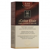 Apivita My Color Elixir Μόνιμη βαφή Μαλλιών N6,44 Ξανθό σκούρο έντονο χάλκινο