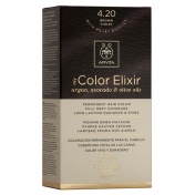 Apivita My Color Elixir Μόνιμη βαφή Μαλλιών  N4,20 Καστανό βιολετί