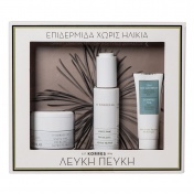 Korres Σετ Λευκή Πεύκη με Κρέμα Νύχτας 40ml, Serum Προσώπου30ml & ΔΩΡΟ Γαλάκτωμα Καθαρισμού 3 σε 1 με Τσάι του Ολύμπου 16ml