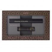 Korres Σετ Volcanic Minerals Mascara Drama Volume Black 01 11ml & Morello Creamy Lipstick No23 Φυσικό Μωβ 3,5gr