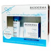 Bioderma Promo Pack Hydrabio Creme Soin Hydratante Texture Riche 50ml & ΔΩΡΟ Serum Concentre Hydratant 40ml