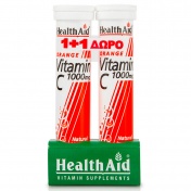 Health aid Vitamin C 1000mg Orange 20 Eff Tabs 1+1 ΔΩΡΟ