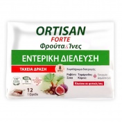 Ortis Ortisan Forte Fruits & Fibres 12 Φρουτοκύβοι