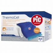 Pic Thermogel 20x30cm Μαξιλαράκι Πολλών Χρήσεων για Θεραπεία Θερμότητας & Ψύχους με ύφασμα & ελαστική λωρίδα