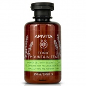 Apivita Tonic Mountain Tea Shower Gel με Αιθέρια Έλαια 250ml