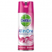 Dettol All-in-One Orchard Blossom Απολυμαντικό Spray 400ml