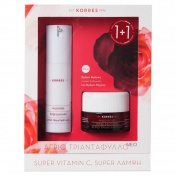 Korres Promo Pack 1+1 Άγριο Τριαντάφυλλο με Κρέμα Ημέρας για Λιπαρές Επιδερμίδες 30ml & Κρέμα Νύχτας 40ml