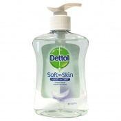 Dettol Soft on Skin Hard on Dirt Antibacterial Hand Wash Sensitive 250ml