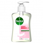 Dettol Soft on Skin Hard on Dirt Antibacterial Hand Wash Sensitive 250ml