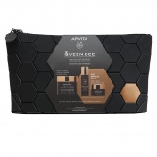 Apivita Promo Pack Queen Bee Κρέμα Ημέρας Ελαφριάς Υφής 50ml και ΔΩΡΟ Κρέμα Νύχτας 15ml & Ορός 10ml σε Συλλεκτικό Necessaire