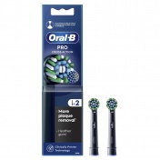 Oral B Ανταλλακτικά Cross Action Black 2τμχ