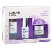 Panthenol Extra Promo Pack Skin Power Αντιγήρανση Face & Eye Cream 50ml, Face & Eye Serum 30ml & Micellar True Cleanser 3in1 100ml