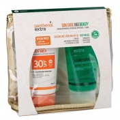 Panthenol Extra Promo Pack Sun Care Face & Body Milk SPF30 150ml & Aloe Vera Gel Ενυδατικό Τζελ Σώματος 150ml & ΔΩΡΟ Νεσεσέρ