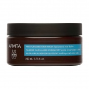 Apivita Moisturizing Hair Mask με Υαλουρονικό Οξύ & Αλόη 200ml