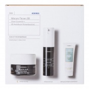 Korres Promo Pack Μαύρη Πεύκη 3D Κρέμα Νύχτας για Όλες τις Επιδερμίδες 40ml & Κρέμα Ματιών 15ml με ΔΩΡΟ Αφρώδη Κρέμα Καθαρισμού με Τσάι του Ολύμπου 16ml