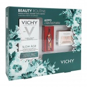 Vichy Promo Pack Slow Age Fluid SPF25 50ml & ΔΩΡΟ Double Glow Peel Mask 15ml & Liftactiv Glyco-C Night Peel Αμπούλα 2ml