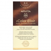 Apivita My Color Elixir Μόνιμη βαφή Μαλλιών N8.4 Ξανθό Ανοιχτό Χάλκινο