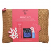 Apivita Bee Sun Safe  Anti-Spot & Anti-Age Defence Cream SPF50 50ml με ΔΩΡΟ Mini Aqua Beelicious Booster 10ml & Sea Lavender Express Mask 2x8ml σε Καλοκαιρινό Νεσεσέρ