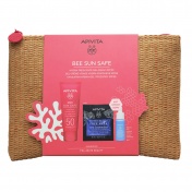 Apivita Bee Sun Safe  Hydra Fresh Face Gel-Cream SPF50 50ml με ΔΩΡΟ Mini Aqua Beelicious Booster 10ml & Sea Lavender Express Mask 2x8ml σε Καλοκαιρινό Νεσεσέρ