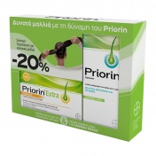 Priorin Extra 60caps & Σαμπουάν για Κανονικά & Ξηρά Μαλλιά 200ml - Promo Pack -20%