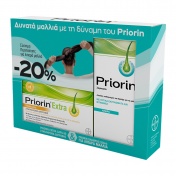 Priorin Extra 60caps & Σαμπουάν για Λιπαρά Μαλλιά 200ml - Promo Pack -20%