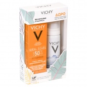 Vichy Ideal Soleil Velvet Creme Βελούδινη Υφή SPF50 50ml & ΔΩΡΟ Ιαματικό Ηφαιστειακό Νερό 50ml
