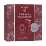 Apivita Promo Pack Wine Elixir Κρέμα Πλούσιας Υφής 50ml & ΔΩΡΟ Κρέμα Ματιών 15ml