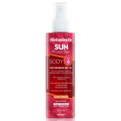 Histoplastin Sun Protection Tanning Dry Oil Body Satin Touch Spf6+ 200ml