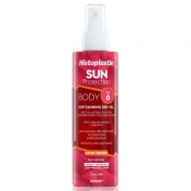 Histoplastin Sun Protection Tanning Dry Oil Body Satin Touch Spf6+ 200ml