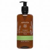 Apivita Eco Pack Tonic Mountain Tea Shower Gel με Αιθέρια Έλαια 500ml