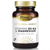 Power Health Liposomal Range Vitamins D3 + K2 & Magnesium 30caps