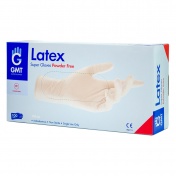 GMT Super Gloves Γάντια Latex Large Χωρίς Πούδρα 100τμχ