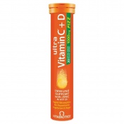 Vitabiotics Ultra Vitamin C + D 1000mg/400IU Fizz 20eff.tabs
