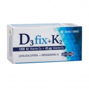 Uni-Pharma D3 Fix 1200IU + K2 45μg 60tabs