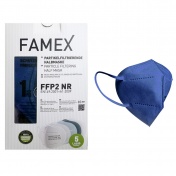 Famex Mask Μάσκα Υψηλής Προστασίας FFP2/KN95 Μπλε 10τεμ