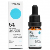 YPSILON 5% MILD  Έλαιο Κάνναβης CBD 500mg με Μαστιχέλαιο Χίου 10ml