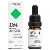 YPSILON 10% MEDIUM  Έλαιο Κάνναβης CBD 1000mg με Μαστιχέλαιο Χίου 10ml