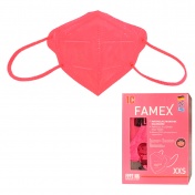 Famex Mask Παιδική Μάσκα Υψηλής Προστασίας FFP2 NR Strawberry Red 10τεμ.