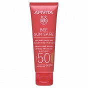 Apivita Bee Sun Safe Anti-Spot & Anti-Age Defense Tinted Golden Face Cream SPF50 50ml