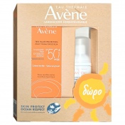 Avene Creme Teintee SPF50+ 50ml & ΔΩΡΟ Mousse Nettoyante 50ml