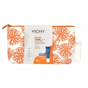 Vichy Promo Pack Capital Soleil UV-Age Daily SPF50+ 40ml & ΔΩΡΟ Mineral 89 10ml σε Υπέροχο Καλοκαιρινό Νεσεσέρ